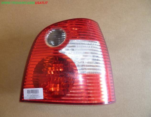 FANALE POST.D. ROSSO BIANCO VOLKSWAGEN POLO (9N)  Parti elettriche  Fanaleria  Fanali  Fanale post. sx. VOLKSWAGEN - POLO - 01-10-2001 - 01-04-2005