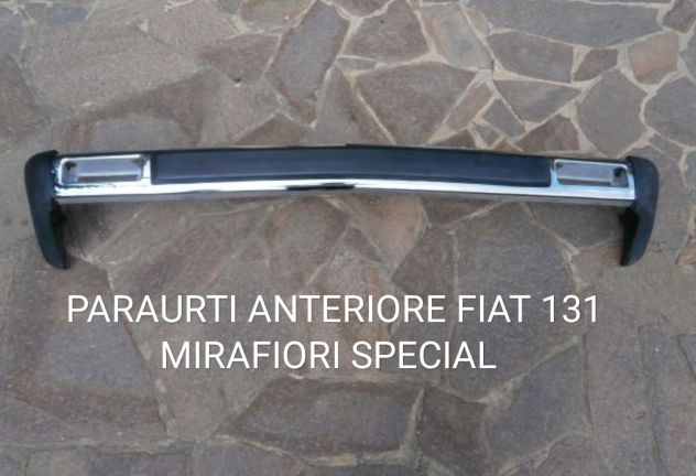 PARAURTI ANTERIORE FIAT 131 MIRAFIORI SPECIAL FRONT BUMPER FIAT 131 MIRAFIORI