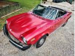Fiat 124 Spider 1800  Rossa Interni Neri CRS Anno 1975