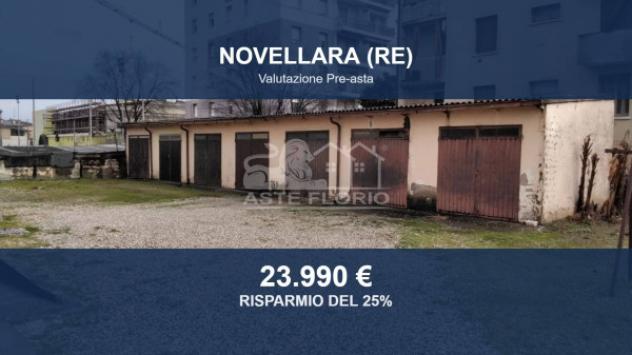 Immobile in asta di 90 m², box auto in vendita a Novellara