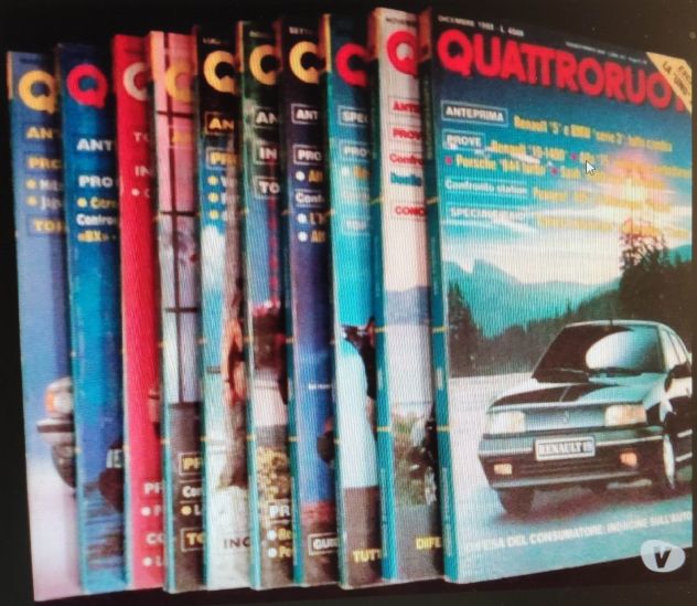Quattroruote anno 1988 completo