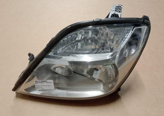 PROIETTORE SX - 87558 VALEO 999-U1296993 Parti elettriche  Fanaleria  Proiettori  Proiettore ant. RENAULT - MEGANE 5p / Coach / Classic / SW / Scenic