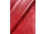 Pelle colore rosso per artigianato