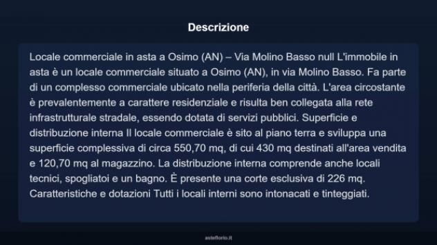 Immobile in asta di 550 m² in vendita a Osimo - Foto 4