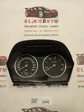 QUADRO STRUMENTI BMW Serie 1 F20 6210 9283277 N47D20C (1119)