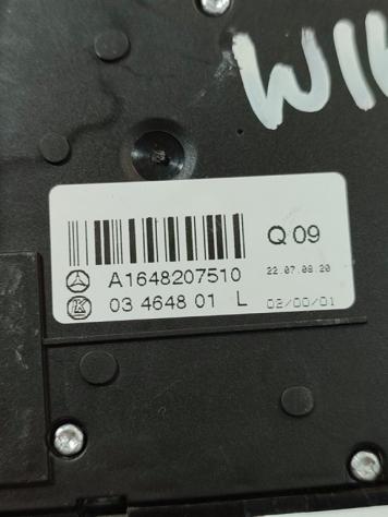 REGOLAZIONE COMFORT SEDILE SX MERCEDES ML W164 3° Serie A1648207510 642940 (0511) - Foto 3