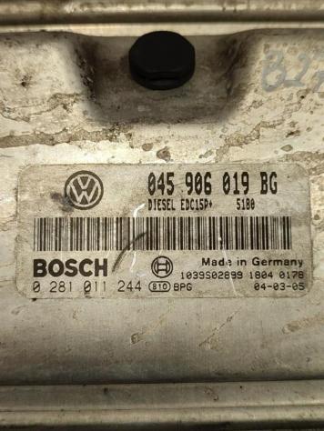 CENTRALINA MOTORE SEAT Ibiza Serie 045906019BG 0281011244 AMF diesel 1422 (0205) - Foto 2