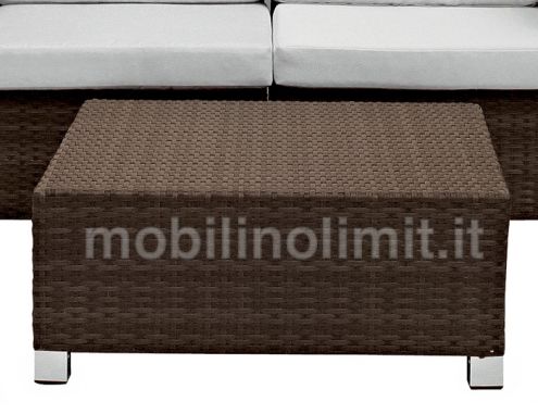 Tavolino Coffee Marrone per esterno - Linea 280 - Nuovo
