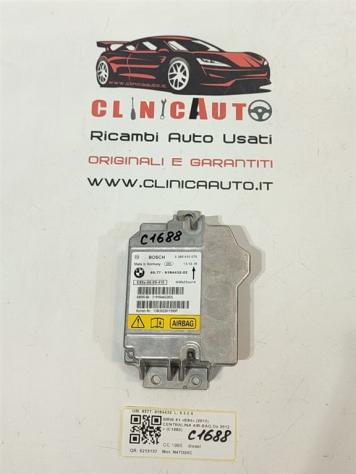 CENTRALINA AIRBAG BMW X1 Serie (E84) 6577- 9184432 N47D20C (0915)
