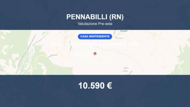 Immobile in asta di 142 m² in vendita a Pennabilli