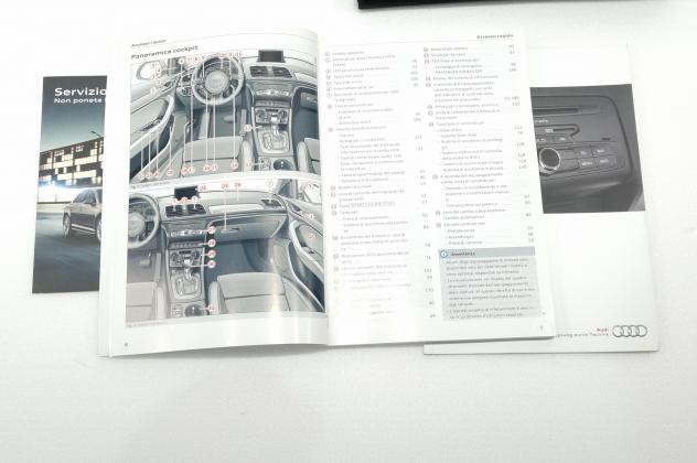 LIBRETTO USO E MANUTENZIONE AUDI Q3 Serie (8UG) 8U0012750AF (14) - Foto 6