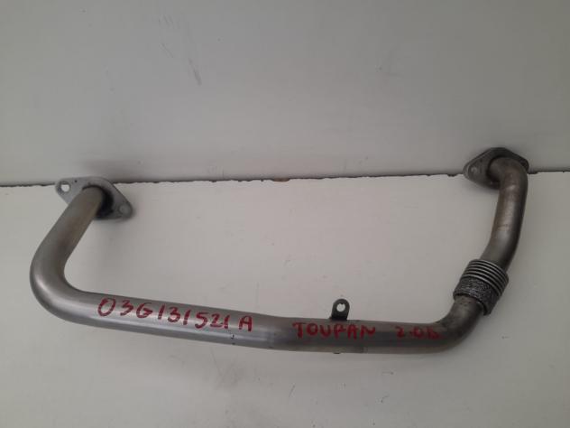 TUBO VALVOLA EGR VOLKSWAGEN Touran 1° Serie 03G131521A diesel 2.0 (0307)