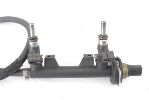 GRUPPO INIEZIONE RAIL INIETTORI BMW F 800 R K73 2005 - 2019 13547680105 13617672335 INJECTION SYSTEM - Foto 4