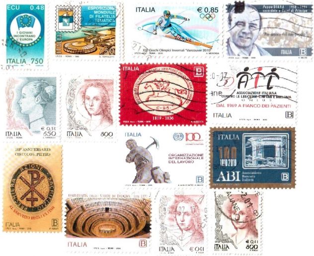 Francobolli, alti valori, marche &amp; segnatasse Italia - Foto 10