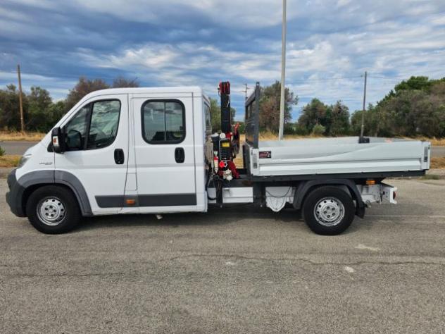 FIAT Ducato 35 2.3 MJT 130CV MAXI CASSONE FISSO E GRU FASSI rif. 24066383 - Foto 9