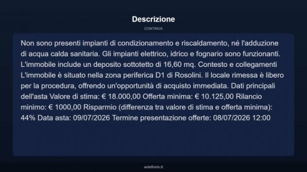 Immobile in asta di 40 m² in vendita a Rosolini - Foto 9
