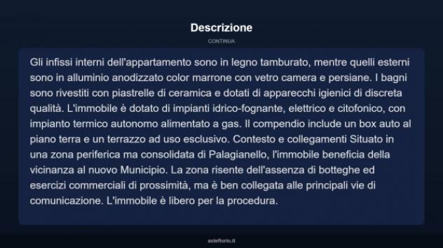 Immobile in asta di 159 m², box auto in vendita a Palagianello - Foto 12