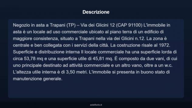 Immobile in asta di 53 m² in vendita a Trapani - Foto 7