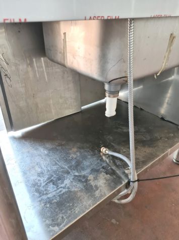 lavatoio armadiato per gastronomia usato - Foto 3