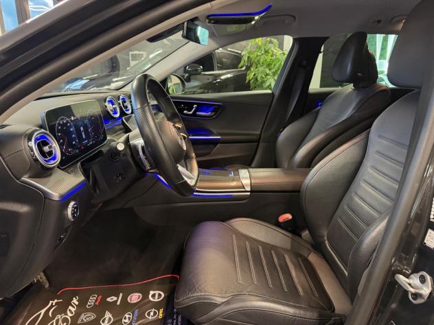 MERCEDES CLASSE C220 S.W. PREMIUM AMG 2.0 MHEV 200CV PELLE NAVI CAM ANNO 2022 - Foto 7