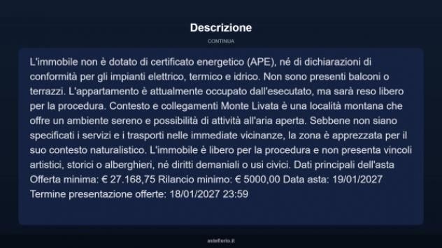 Immobile in asta di 39 m² in vendita a Subiaco - Foto 4