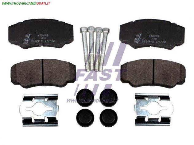 PASTIGLIE FRENO FIAT DUCATO 02 POSTERIORE SENZA SENSORE FT29109