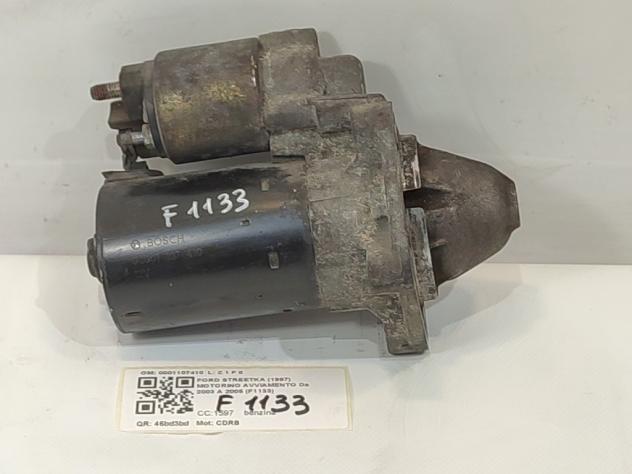 MOTORINO D' AVVIAMENTO FORD StreetKa Cabrio 0001107410 CDRB benzina 1597 (0305)