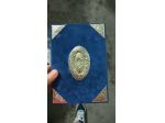 Rubrica Classica Argento e Velluto Blu - con certificato di garanzia
