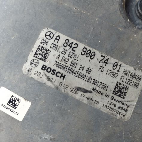 CENTRALINA MOTORE 2018 MERCEDES E CLASS Motore ECU A6429007401 350D W213 Bosch 0 - Foto 6