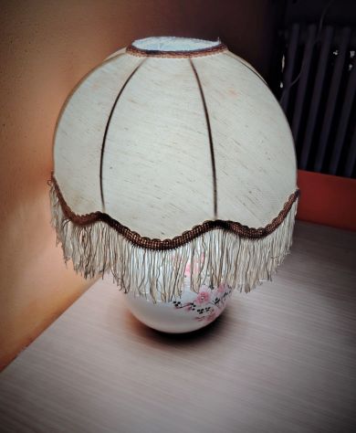 Lampada da Tavolo Vintage fiori di ciliegio - Foto 3