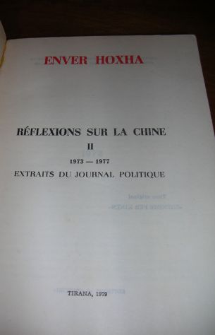 RèFLEXIONS SUR LA CHINE (VOL. II) - Foto 3