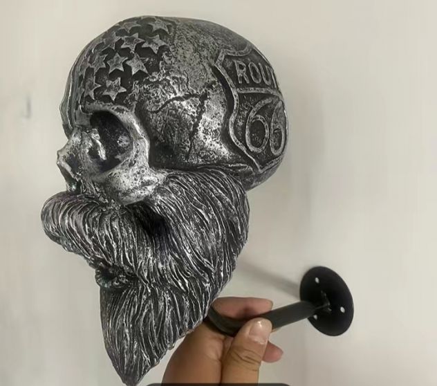 Appendi casco e chiavi a forma di teschio - Foto 3