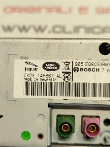 DISPLAY MULTIFUNZIONE COMPUTER DI BORDO JAGUAR XF Serie CX23-14F667-AL CX2314F667AL 306DT (0811) - Foto 4