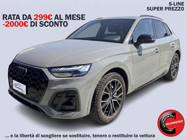 AUDI - Q5 35 2.0 tdi mhev S line Plus 163cv s-tronic#S LINE INTERNO /ESTERNO!