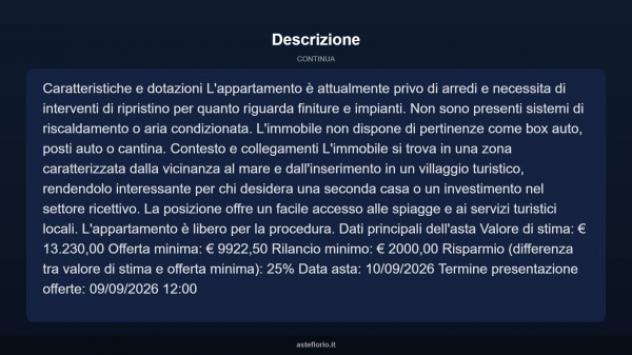 Immobile in asta di 42 m² in vendita a Isola di Capo Rizzuto - Foto 17