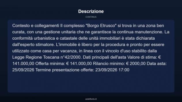 Immobile in asta di 97 m², box auto in vendita a Scarlino - Foto 12
