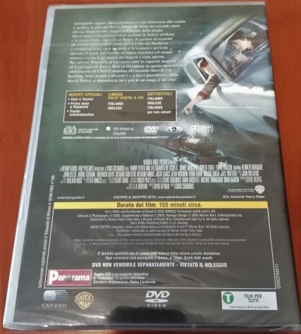 Harry Potter e La Camera dei Segreti - DVD FILM NUOVO - Edizione Panorama - Foto 3