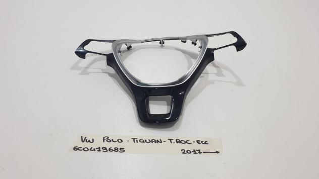 MODANATURA CORNICE VOLANTE VOLKSWAGEN Polo 5° Serie 6C0419685 (0917)