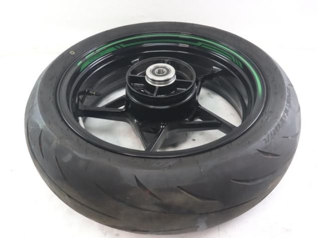 KAWASAKI Z 900 41073070646Y CERCHIO RUOTA POSTERIORE 17X5.50 ZR900S 25 - 26 REAR WHEEL - Foto 6