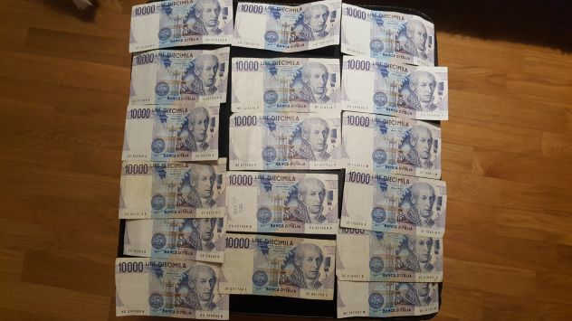 Banconote originali 10.000 Lire Alessandro Volta - Foto 3