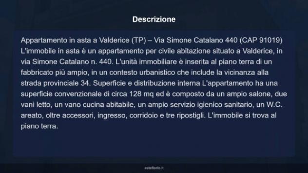 Immobile in asta di 128 m² con più di 5 locali in vendita a Valderice - Foto 8