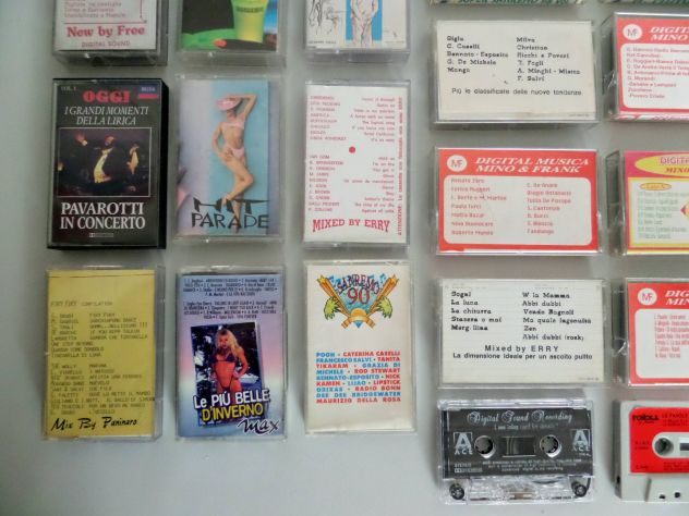 Musicassette anni 90 (lotto misto) 33 pezzi (vintage) - Foto 5