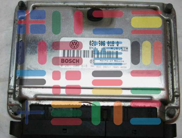 0261206618 021906018Q Volkswagen Bora centralina motore Bosch