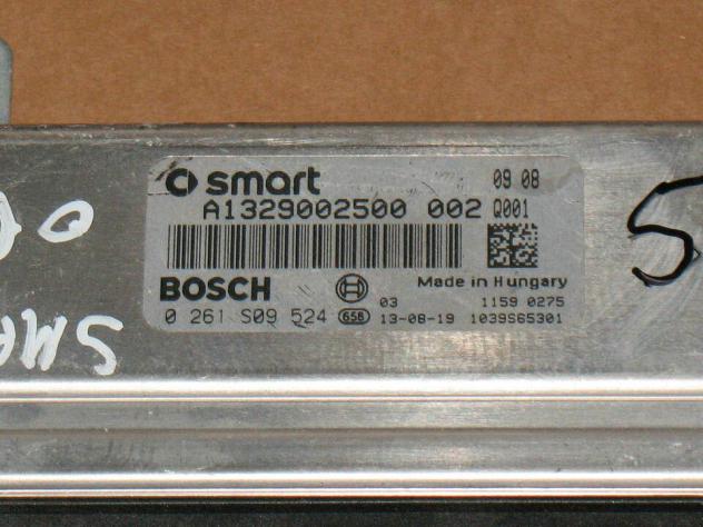 0261S09524 ECU SMART FORTWO 0261S09524 A1329002500 A1329002500 002 - Foto 2