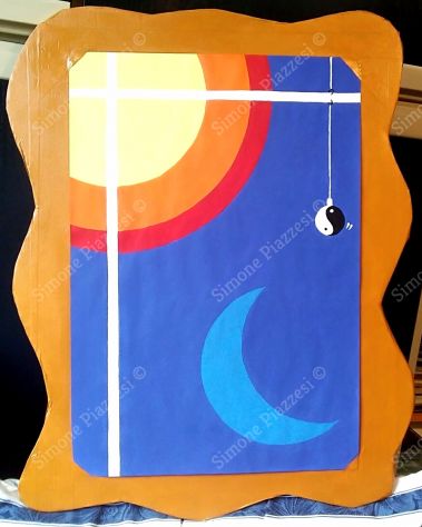 Quadro di Simone Piazzesi - L'APPARENTE DUALITÀ (2017)