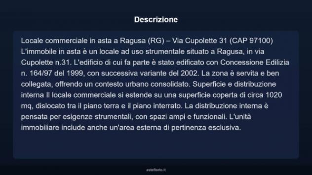 Immobile in asta di 1020 m² in vendita a Ragusa - Foto 9