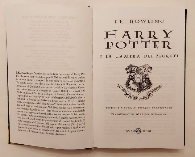 Harry Potter e la camera dei segreti di Rowling J. K. Ed. Salani, dicembre 2023 - Foto 5