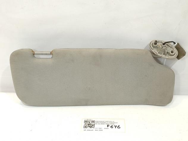 PARASOLE ALETTA LATO PASSEGGERO CHEVROLET Captiva 1° Serie Z20S (06) - Foto 2