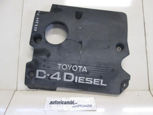 1261127040 COVER RIVESTIMENTO COPRI MOTORE TOYOTA AVENSIS VERSO 2.0 D 85KW 5M 5P (2004) RICAMBIO USATO