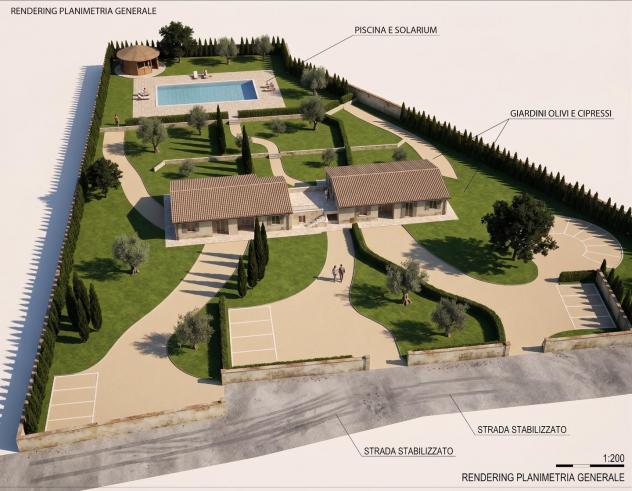 Terreno edif. residenziale in vendita a Lame - Melatina - Riparbella 7730 mq Rif: 1442274